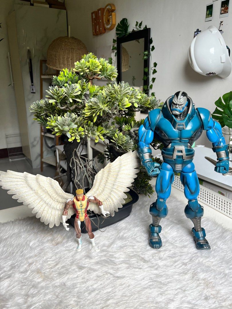 Marvel and Power Rangers Action Figures (Category: Action & Battle Toys) located in Manolo Fortich. Submitted by maegerong (Listing ID 1401927027, Image 2). Description: Marvel & Power Rangers Action Figure Collection Marvel Select Juggernaut - ₱2500 Marvel Select Abomination - ₱2500 Marvel Select Red Hulk - ₱2500 Package - ₱6500 Soul of Chogokin Megazord - ₱7,000 Toybiz Apocalypse BAF with Angel - ₱6,000.