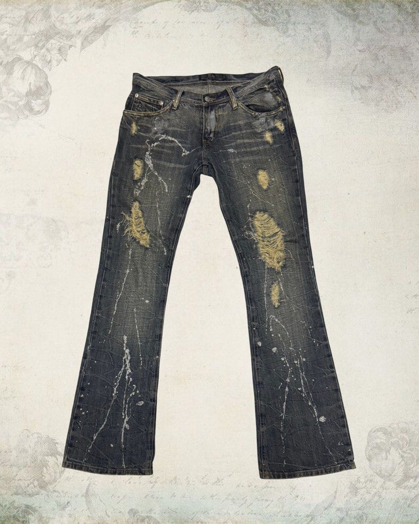 Archive Y2K MIDAS 9 FLARE DENIM JEANS , 【公式通販】