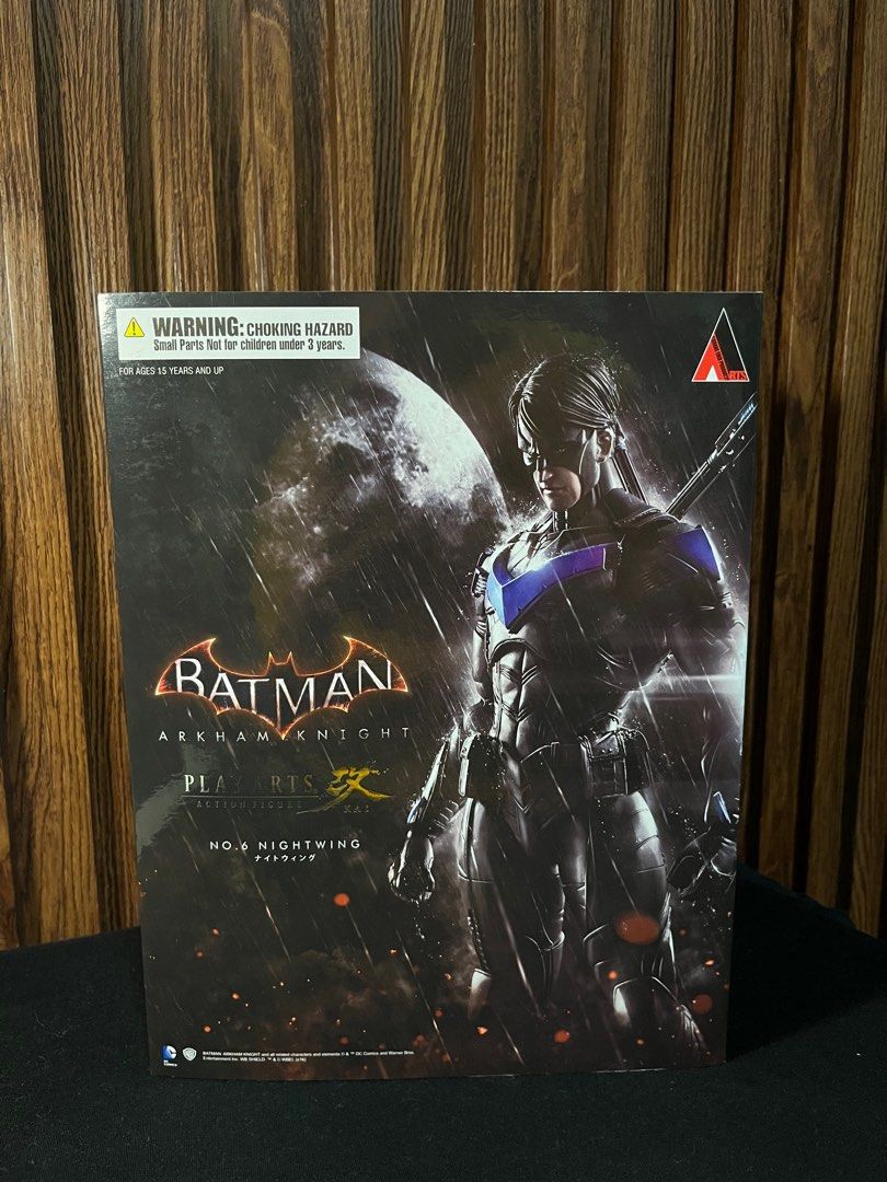 ⚡️NIGHT WING (SQUARE ENIX PLAY ARTS KAI) (Category: Figurines & Statues) located in Marikina City. Submitted by batmannrobin (Listing ID 1402077032, Image 1). Description: ⚡️SQUARE ENIX PLAY ARTS KAI NIGHT WING On Hand | Ready to deliver | MIB (inspected) Description: About W105mm x D60mm x H265mm Meetups: Marikina Heights, Marikina city Shipping: Yes (fee to be shouldered by the buyer) Mode of Payment: Full payment via G-Cash or BPI Bank transfe