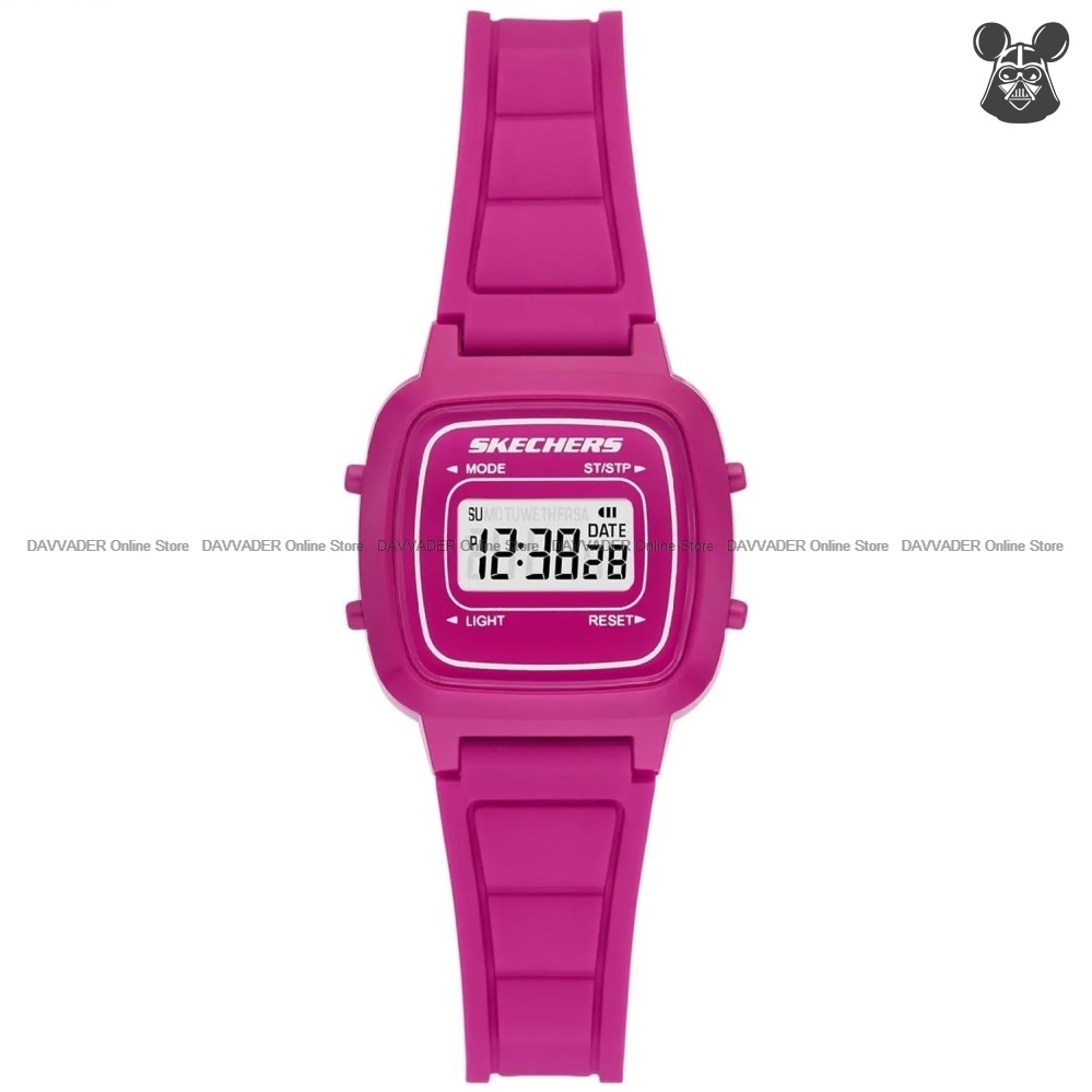 SKECHERS SR2140 Women's Digital Watch ALTA Chronograph Quartz 27mm Pink ...