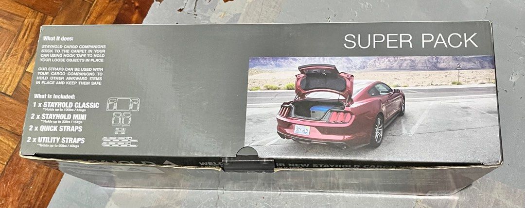 Stay Hold “Super Pack” Car Trunk Organizer (Category: Storage Boxes & Baskets) located in Quezon City. Submitted by pwrproductions (Listing ID 1401932955, Image 2). Description: .