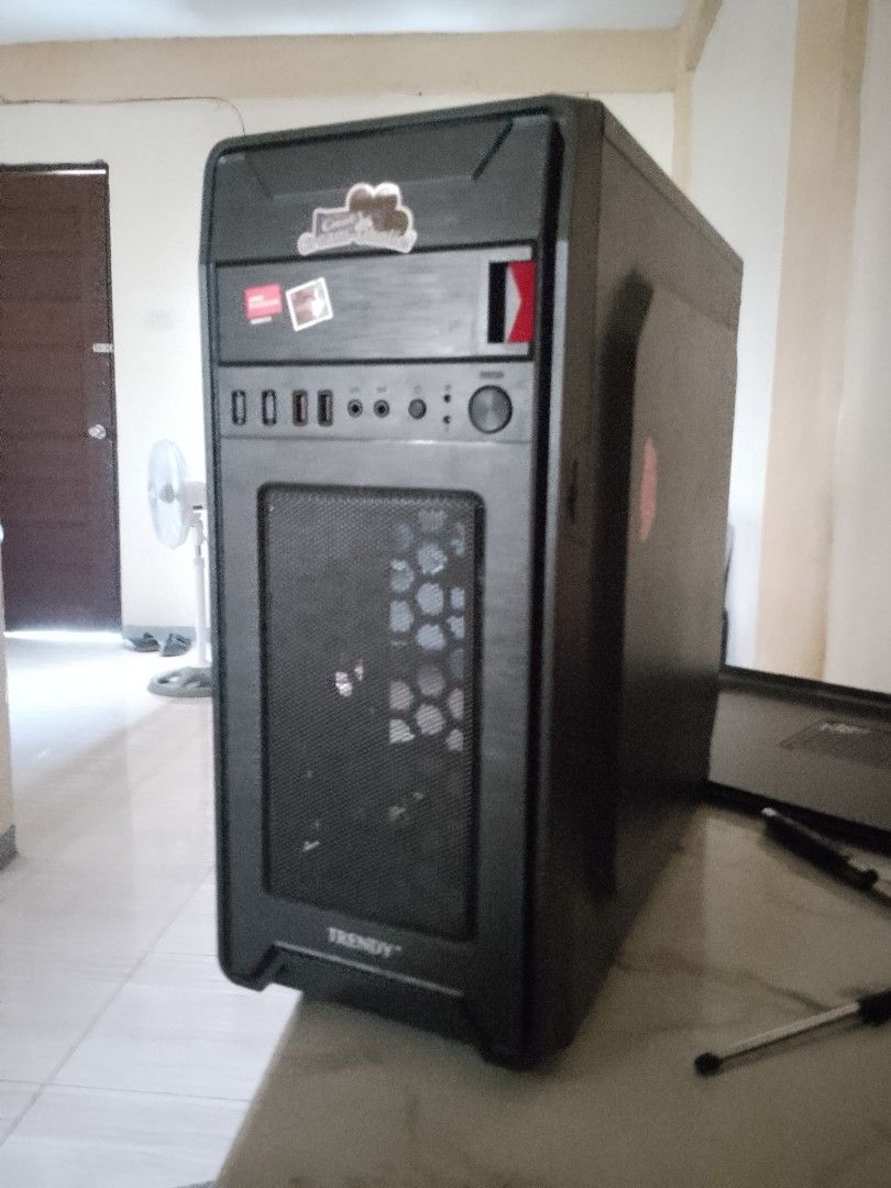 Computer Case Amd Trendy PC Case with AMD Motherboard, Computers & Tech, Desktops on ...