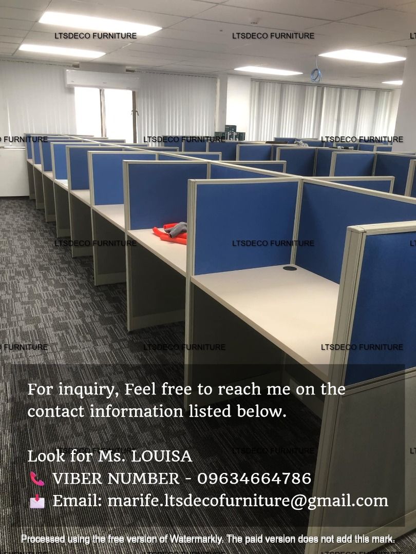 workstation call center table modular office partitions, Furniture ...