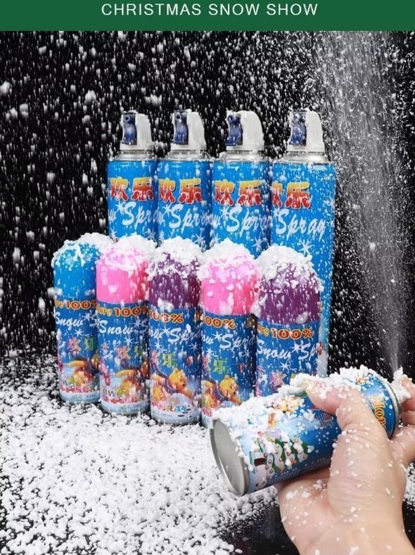 280ml SNOW SPRAY ️ ️DECORATION SPRAY💓FUN💓PARTY💓BIRTHDAY💓WEDDING ...