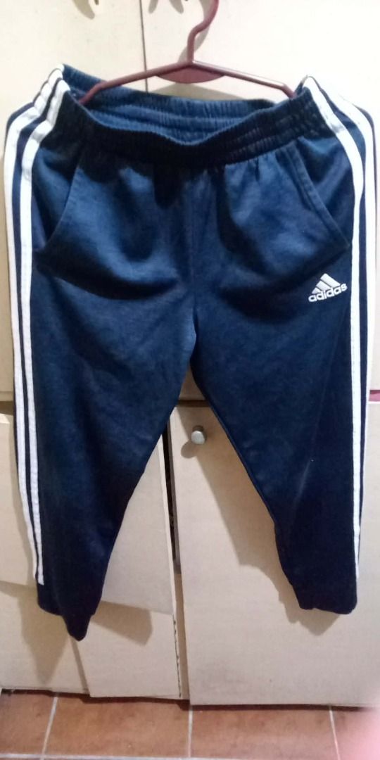 Adidas Joggers/Trackpants w/ H&M Sweatpants Bundle (Category: Joggers) located in Manila. Submitted by mysticriver-50a9 (Listing ID 1407128439, Image 2). Description: Both in excellent condition: no stains, no holes. Clean and well-kept Unisex Size: M .