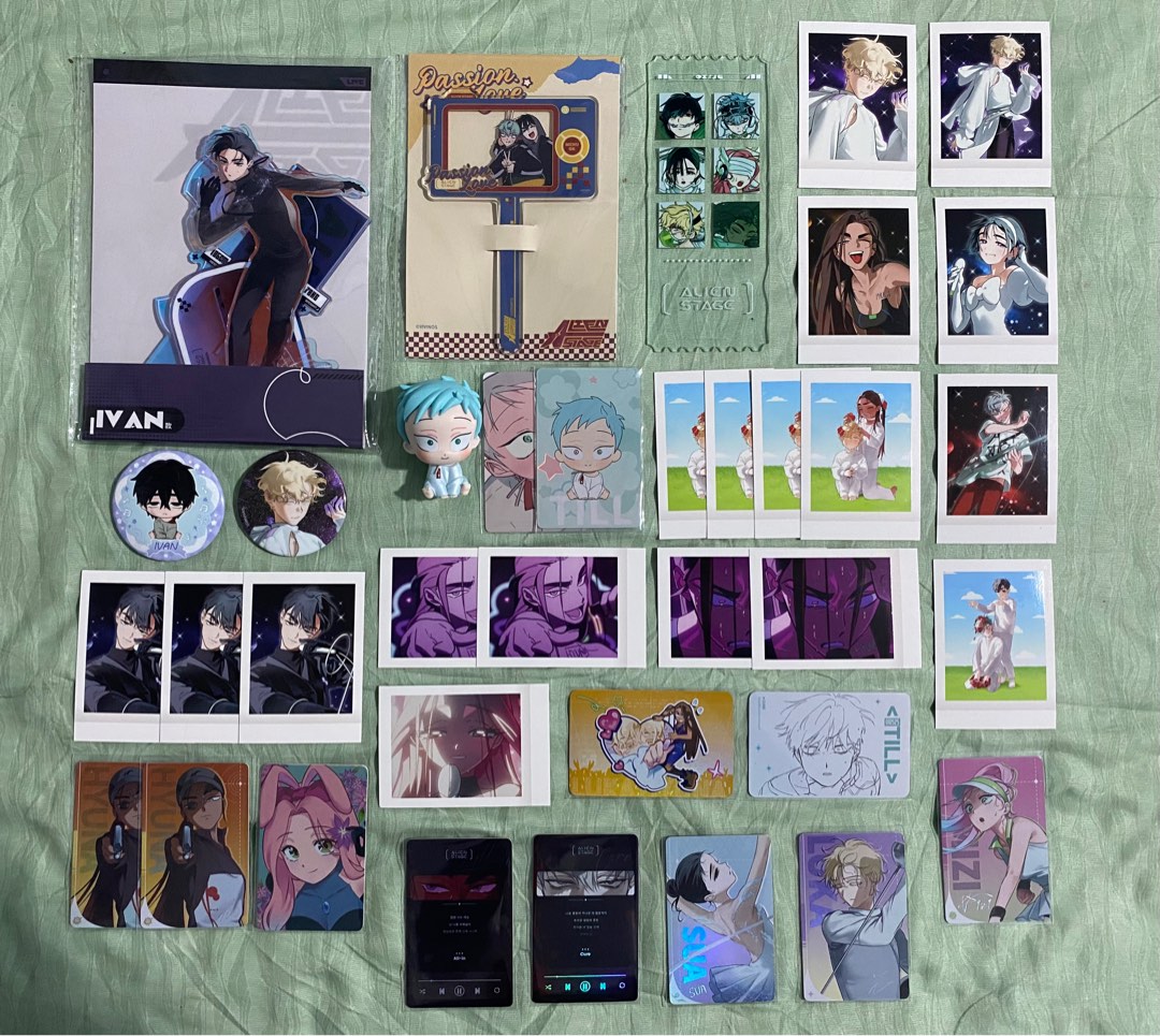 Alien Stage Merchandise!! Mizi, sua, ivan, till, hyuna, luka, Hobbies ...