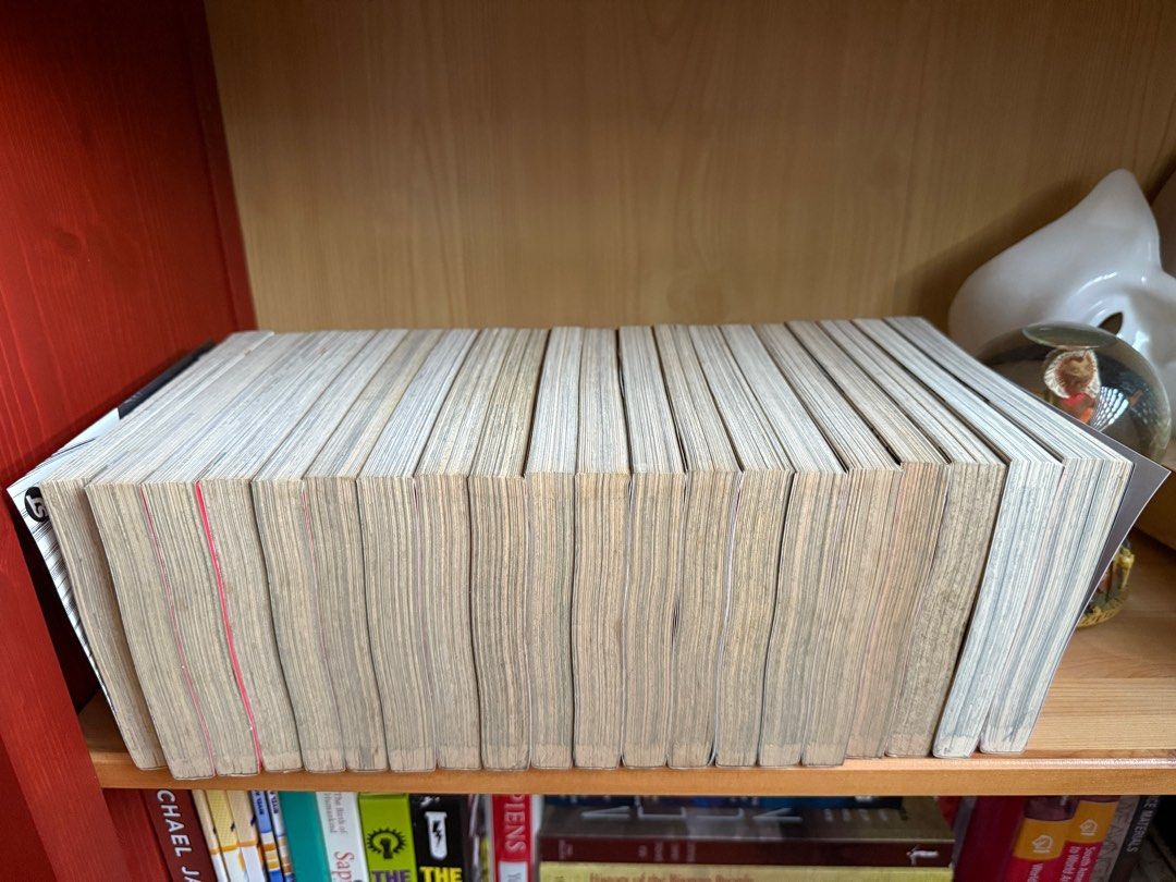 Bleach Manga (English) (Category: Comics & Manga) located in Cainta. Submitted by lxpxzaly (Listing ID 1407014452, Image 2). Description: Pre-loved Bleach manga volumes all bought from Fully Booked. English version. Available volumes: 15, 17, 22-24, 26, 30-31 RESERVED: 6-9, 25 RFS: Decluttering Visible yellowing on sides of pages due to age (see picture) but pages inside are good. Can request more pics. Price list: P250 - per piece P1000 - take 5