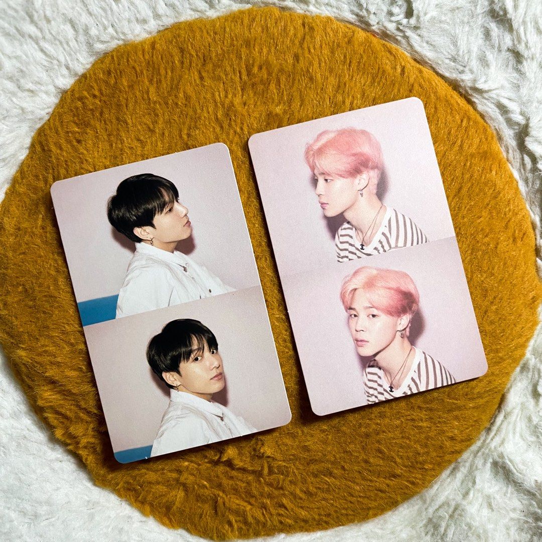 bts jimin jungkook mots persona version 1 set (Category: K-Wave Merchandise) located in Quezon City. Submitted by bxthina (Listing ID 1407033932, Image 1). Description: ˏˋ #busandusells | quitting sale ˎˊ˗ ˗ˏˋ ☆ ― wts lfb ph onhand ⌗ bts jimin jungkook mots persona v1 pc set ↳ ₱750 set + fees ༝ x sensi ༝ reply ; dm to claim • pbd: ↳ jungkook : ₱450 ↳ jimin : ₱300.