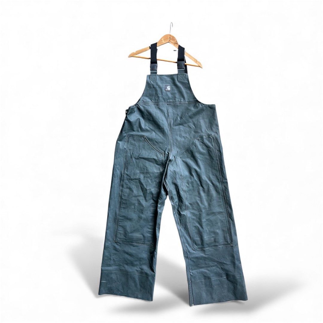 Carhartt PVC Rain Bib Overalls (Category: Sets & Coordinates) located in Palauig. Submitted by thrifterthriftingthrifted (Listing ID 1407047221, Image 1). Description: Excellent.