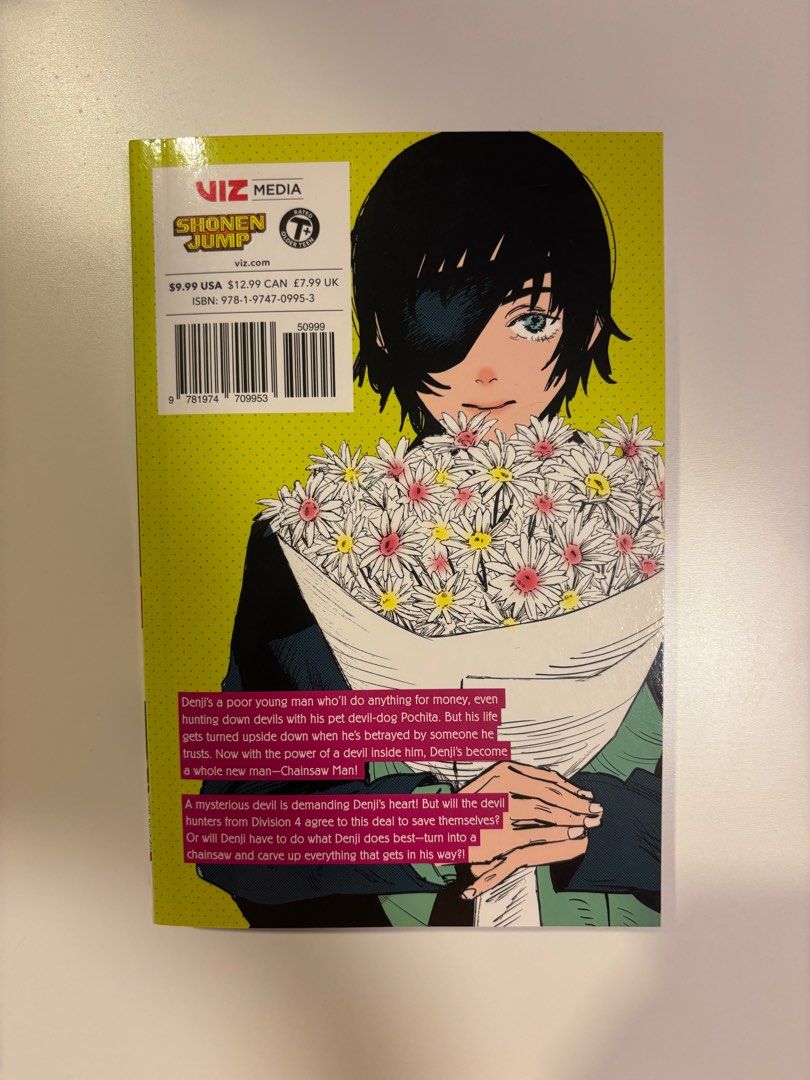 Chainsaw Man Volume 3, Hobbies & Toys, Books & Magazines, Comics ...