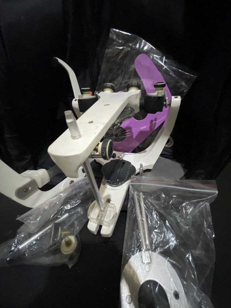 Dental Articulator (Best) (Category: Medical Supplies & Tools) located in Manila. Submitted by john56754 (Listing ID 1407085254, Image 1). Description: - Dental articulator set “Best” -Used Item -with Fox Plane -May mga Flaws pero nagagamit panaman -I bought it 6,300 pero 5k nalang.