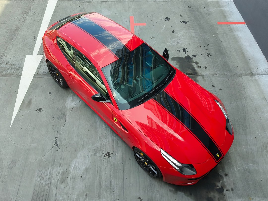 Ferrari Rust Wrap Ferrari Full Wrap colour PPF, Car Accessories, Accessories on Carousell