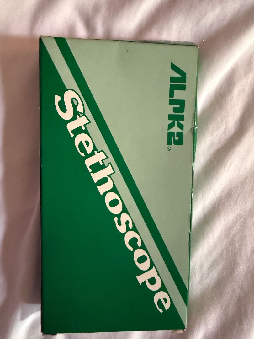 Gold Stethoscope (ALPK2) (Category: Medical Supplies & Tools) located in Cavite. Submitted by dizonchrissy.love (Listing ID 1407063126, Image 3). Description: Gcash payment only. Pay before delivery. Delivery fee shouldered by buyer..
