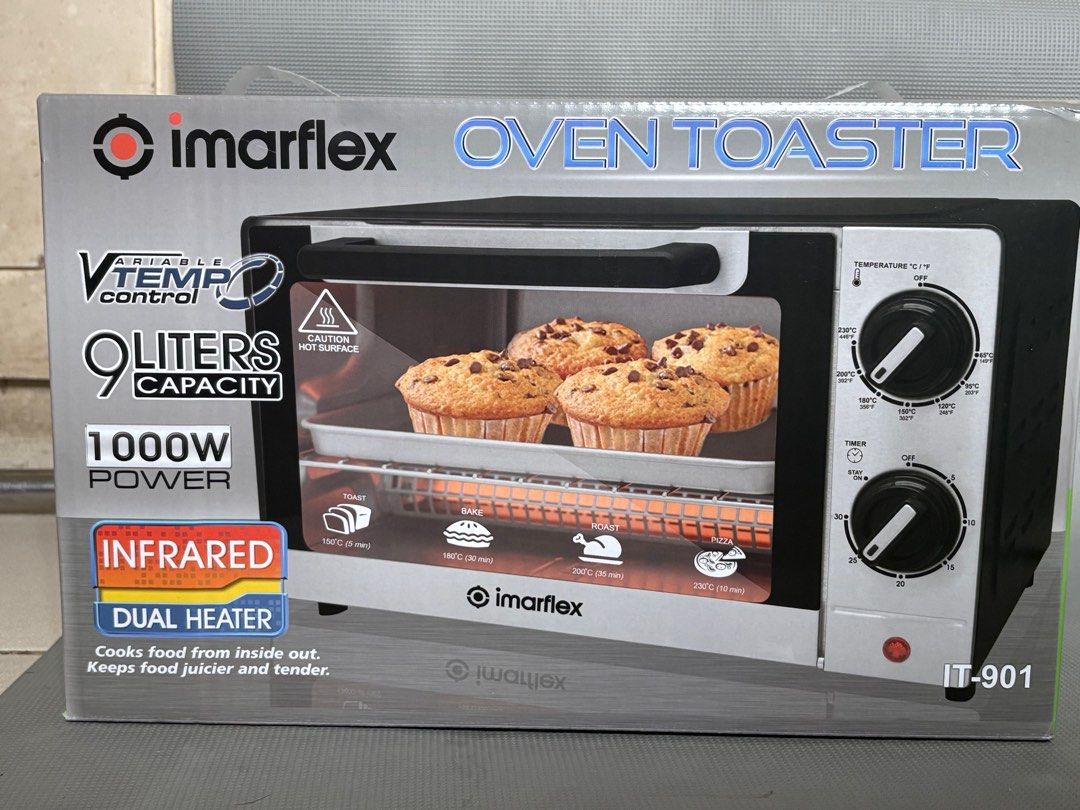 Imarflex Oven Toaster IT-901 (Category: Ovens & Toasters) located in Manila. Submitted by jamieanneo42919 (Listing ID 1407066841, Image 2). Description: .