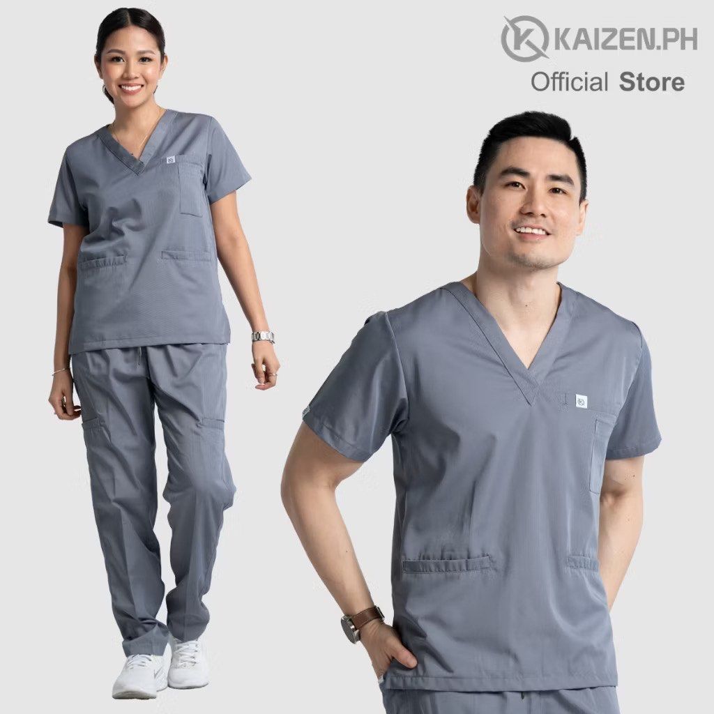 kaizen scrubs (Category: Activewear) located in San Isidro. Submitted by declutterwithmmeee (Listing ID 1407091921, Image 1). Description: unisex!!! size medium.