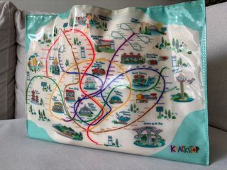 Big Large Laminated Singapore MRT LRT smrt chart map toy A3 sg train ...
