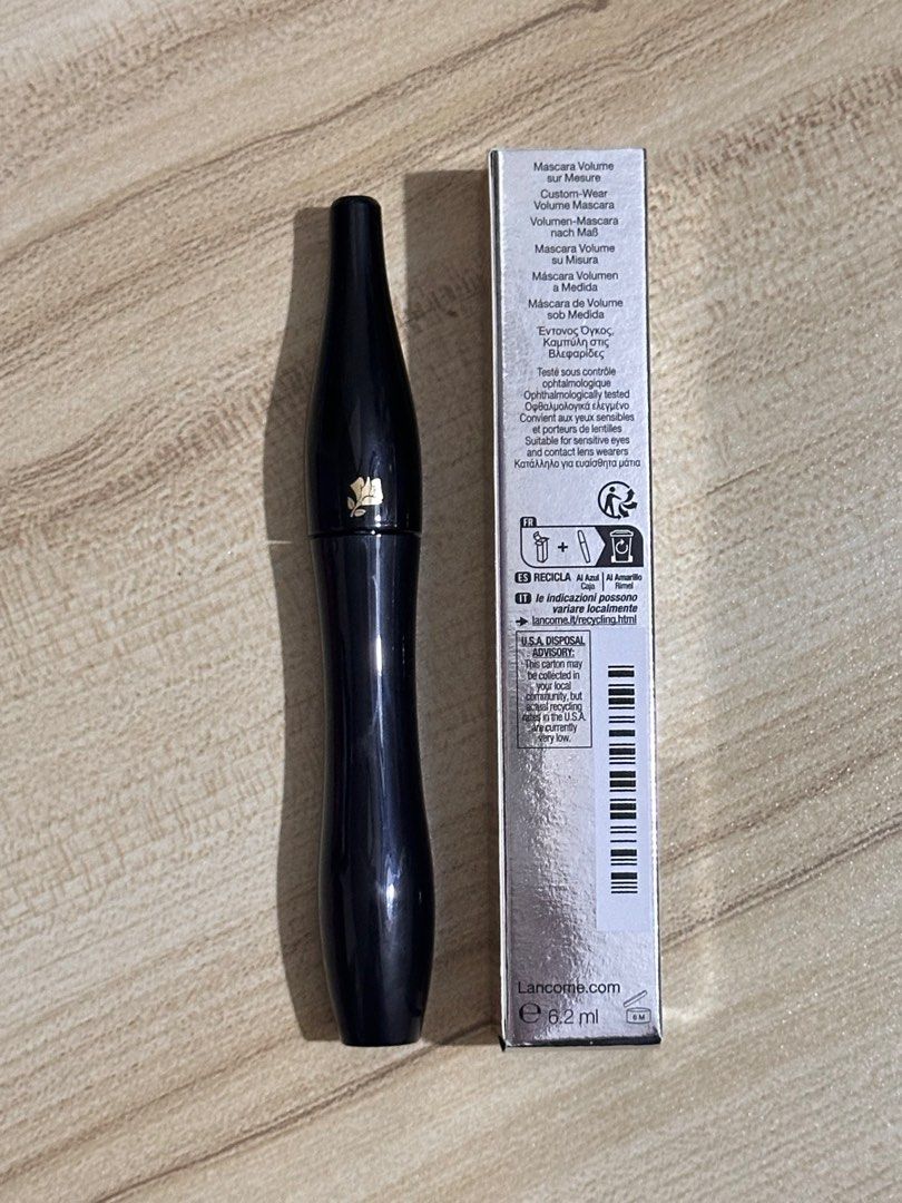Lancome Hypnose Custom Wear Volume Mascara (Category: Makeup) located in Las Pinas. Submitted by aleln (Listing ID 1407161979, Image 2). Description: Brand New and Authentic💯 Shade: 01 Noir Hypnotic Slightly negotiable for rush buyer RFS: Came from a set. Not going to use..