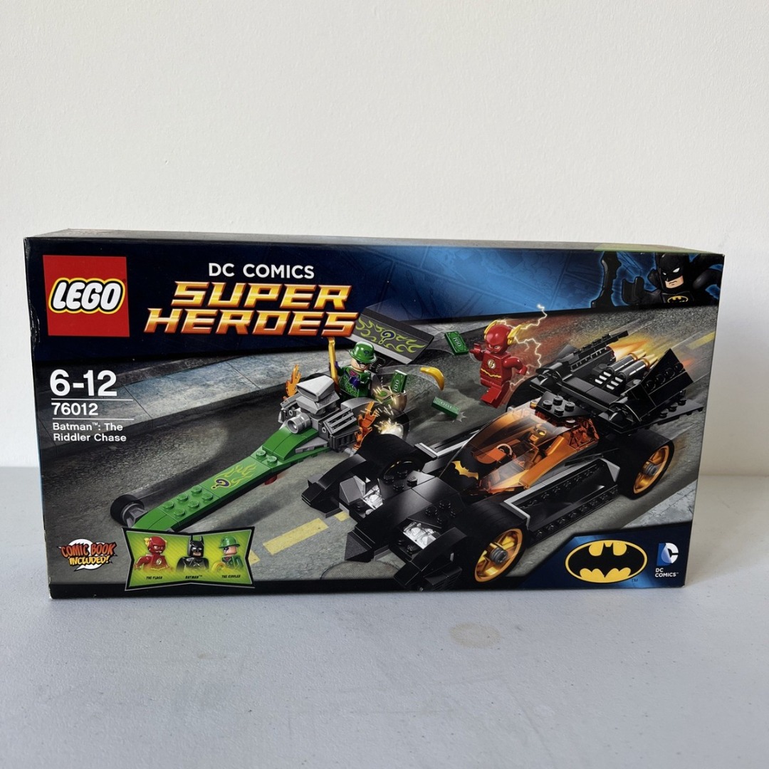 LEGO DC Comics Super Heroes 76012 The Riddler Chase BNIB, Hobbies ...