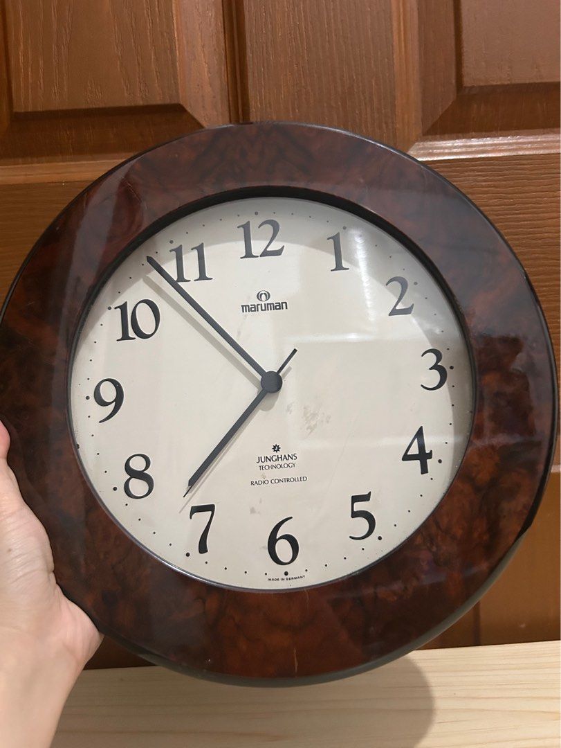 Maruman JungHans Technology Radio Controlled Made In Germany Clock (Category: Clocks) located in Manila. Submitted by mecrafts4u.olstr (Listing ID 1406998421, Image 1). Description: .
