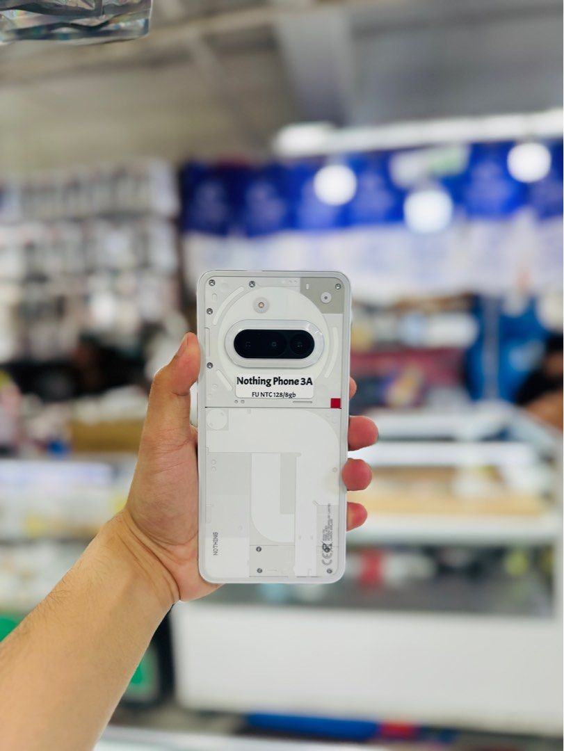 Nothing Phone 3a 8/128GB Openline NTC (Category: Android Others) located in Manila. Submitted by kmgadgets (Listing ID 1407021941, Image 2). Description: FOR SALE | TRADE/SWAP Price: 16,999 On hand: Nothing Phone 3A✔️ 8/128GB ✔️ OPENLINE ✔️ NTC APPROVED ✔️ 100% Original ✔️ 99% Makinis ✔️ 99% Smooth ✔️ NOT REFURB ✔️ NO HIDDEN ISSUES ✔️ NEVER BEEN REPAIRED ✔️ TEST TO SAWA✔️ PM FOR MORE DETAILS .