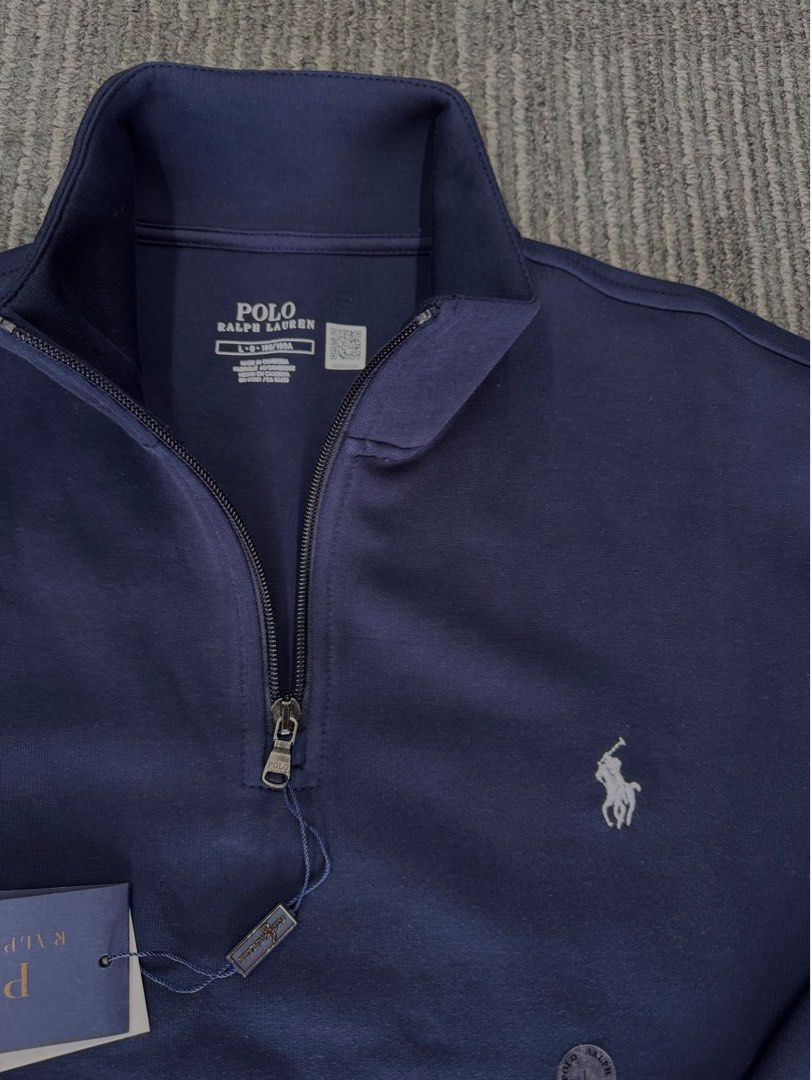 Ralph Lauren Polo Quarterzip - Navy blue (Category: Tshirts & Polo Shirts ) located in Bulacan. Submitted by perfumery (Listing ID 1407029533, Image 3). Description: For gentlemen and ladies who appreciate timeless sophistication. Available in sizes S-3XL. Most on‑hand allocations go to our wholesale partners. Retail pieces are processed via priority sourcing, but feel free to reach out to check for on‑hand availability. Payment Options: 10% down
