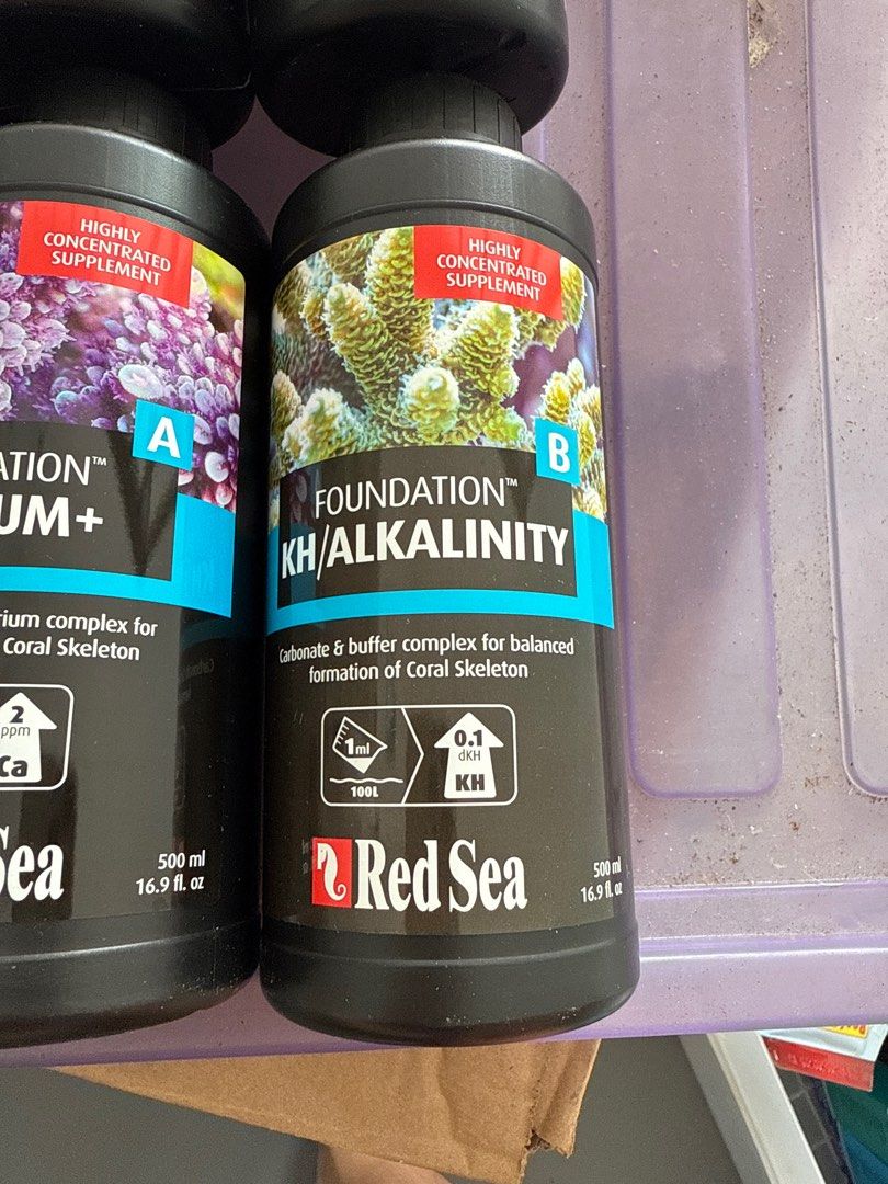 Red sea Marine product Foundation Calcium+ A, KH/Alkalinity , Magnesium