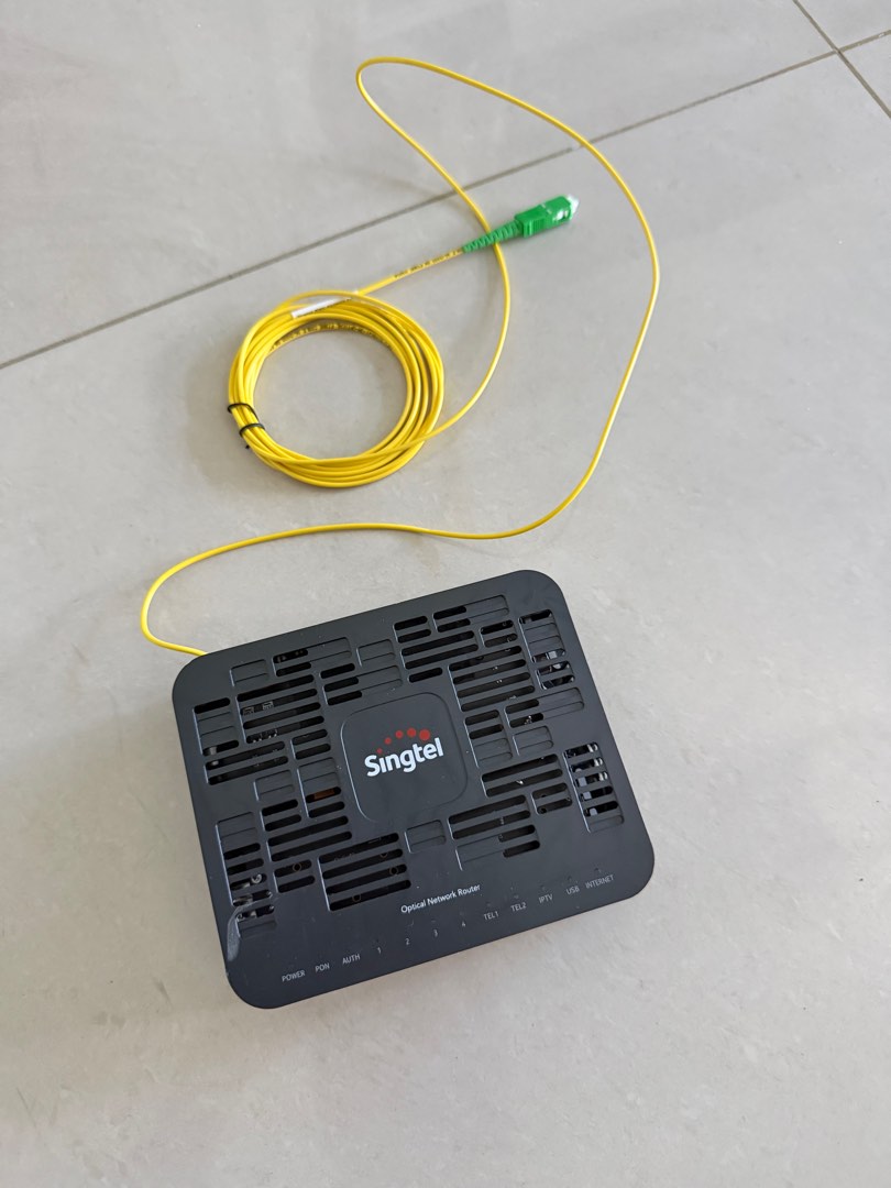 Singtel Optical Network Router, Computers & Tech, Parts & Accessories ...