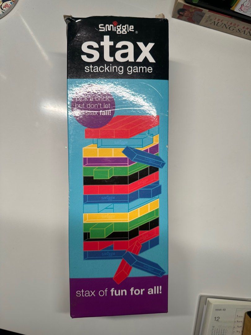 Smiggle Stax Stacking Game, Hobbies & Toys, Toys & Games on Carousell