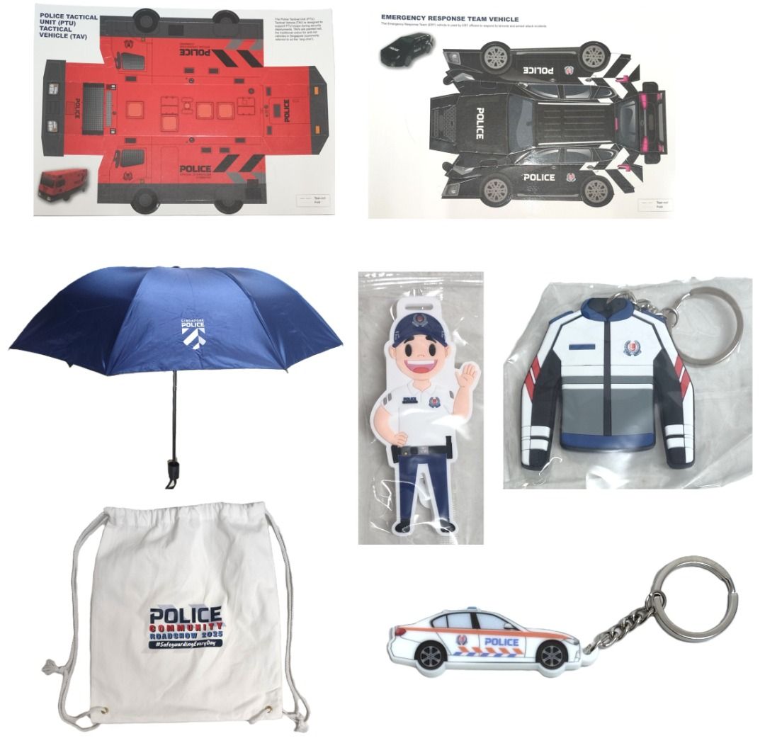 SPF Singapore police force : $10 keychain BMW 335i TP patrol Car key ...