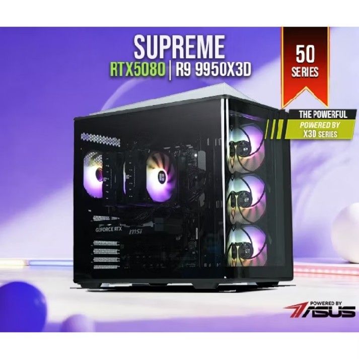 Supreme Gaming PC - RTX5080, R9 9950X3D