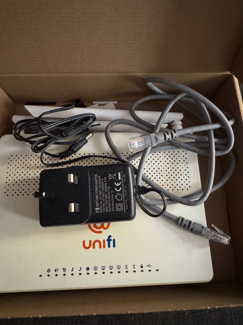 TM Unifi Router with Power Adapter, Computers & Tech, Parts ...