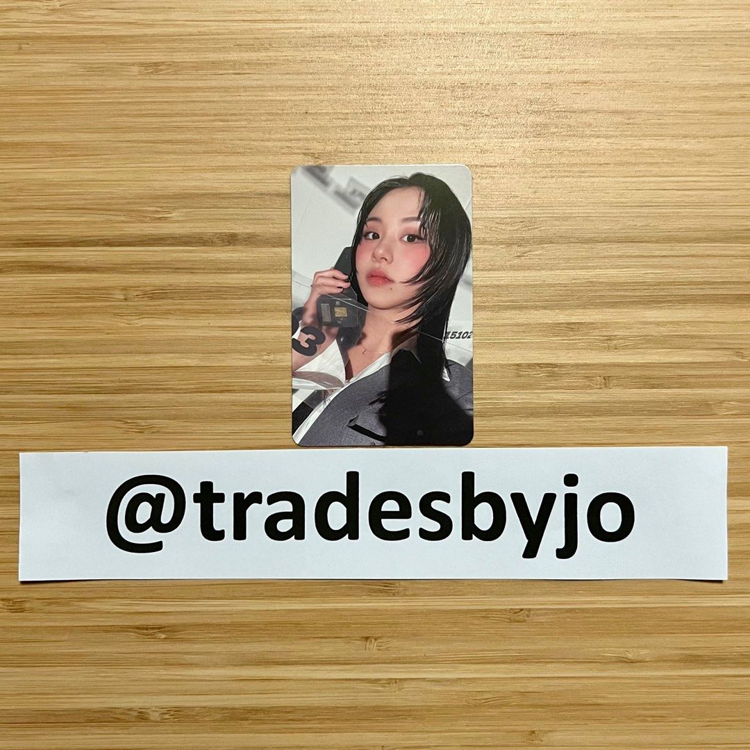 TWICE Chaeyoung Between 1 & 2 Album Photocard | Cryptography version Phone PC (Category: K-Wave Merchandise) located in Cabanatuan. Submitted by tradesbyjo (Listing ID 1407075429, Image 1). Description: All items are authentic, official, on-hand, and ready to ship! Actual photos are posted. Prices: • PF & HF included in the price; negotiable — feel free to send your best offer via DM. Inclusions: • Selected item • Protective sleeve Item Condition