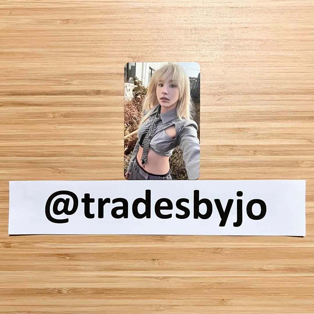 TWICE Chaeyoung Ready To Be Album Photocard | Be version 2 PC (Category: K-Wave Merchandise) located in Cabanatuan. Submitted by tradesbyjo (Listing ID 1407071915, Image 1). Description: All items are authentic, official, on-hand, and ready to ship! Actual photos are posted. Prices: • PF & HF included in the price; negotiable — feel free to send your best offer via DM. Inclusions: • Selected item • Protective sleeve Item Condition: Minor imperfec