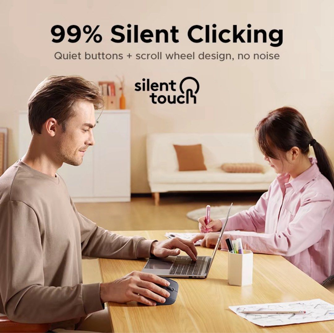 UGREEN Vertical Ergonomic Mouse - Bluetooth 5.0465739419956684804