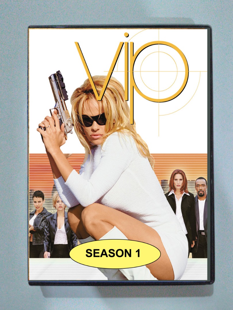 V.I.P. TV SERIES (1998-2001) COMPLETE SEASON ONE DVD SET- Pamela ...