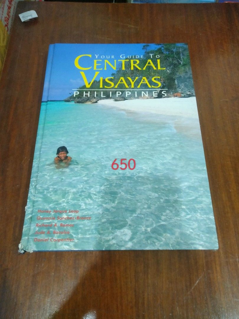Your Guide to Central Visayas Philippines (Category: Travel & Holiday Guides) located in Manila. Submitted by moranolito25893 (Listing ID 1407001564, Image 1). Description: - Central Visayas Travel Guide - Includes information on hotels, restaurants, and attractions. - Perfect for planning your trip to Central Visayas. - Features a cover photo of clear water swimming. - Price: "650".