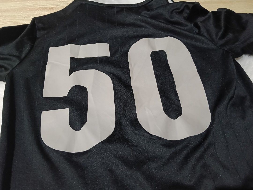 Adidas NSC Jersey - Size 12Y/152 (Category: Babies & Kids Fashion) located in Taguig. Submitted by peterjohn088557 (Listing ID 1402100209, Image 3). Description: - Adidas jersey with white accents - Features the NSC logo on the chest - Number 50 on the back - Adidas logo on the front - Size: 12Y/152 - Made in Cambodia - Aeroready material.