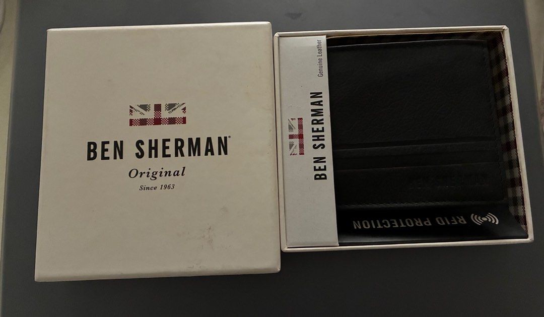 ben sherman wallet 2 (Category: Wallets & Card Holders) located in Mandaluyong City. Submitted by jeunefille168 (Listing ID 1402189368, Image 1). Description: new (never used) ben sherman wallet 2 genuine leather rfid protection purchased in the US 🇺🇸 shipping for the account of the buyer payment options: bpi bdo or gcash no reservations allowed .