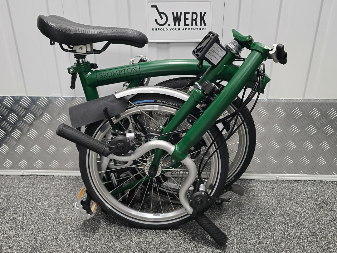 BROMPTON M6L グリーン 伝統のグリーンカラー -BROMPTON M6L納車- | cyclemark サイクルマーク