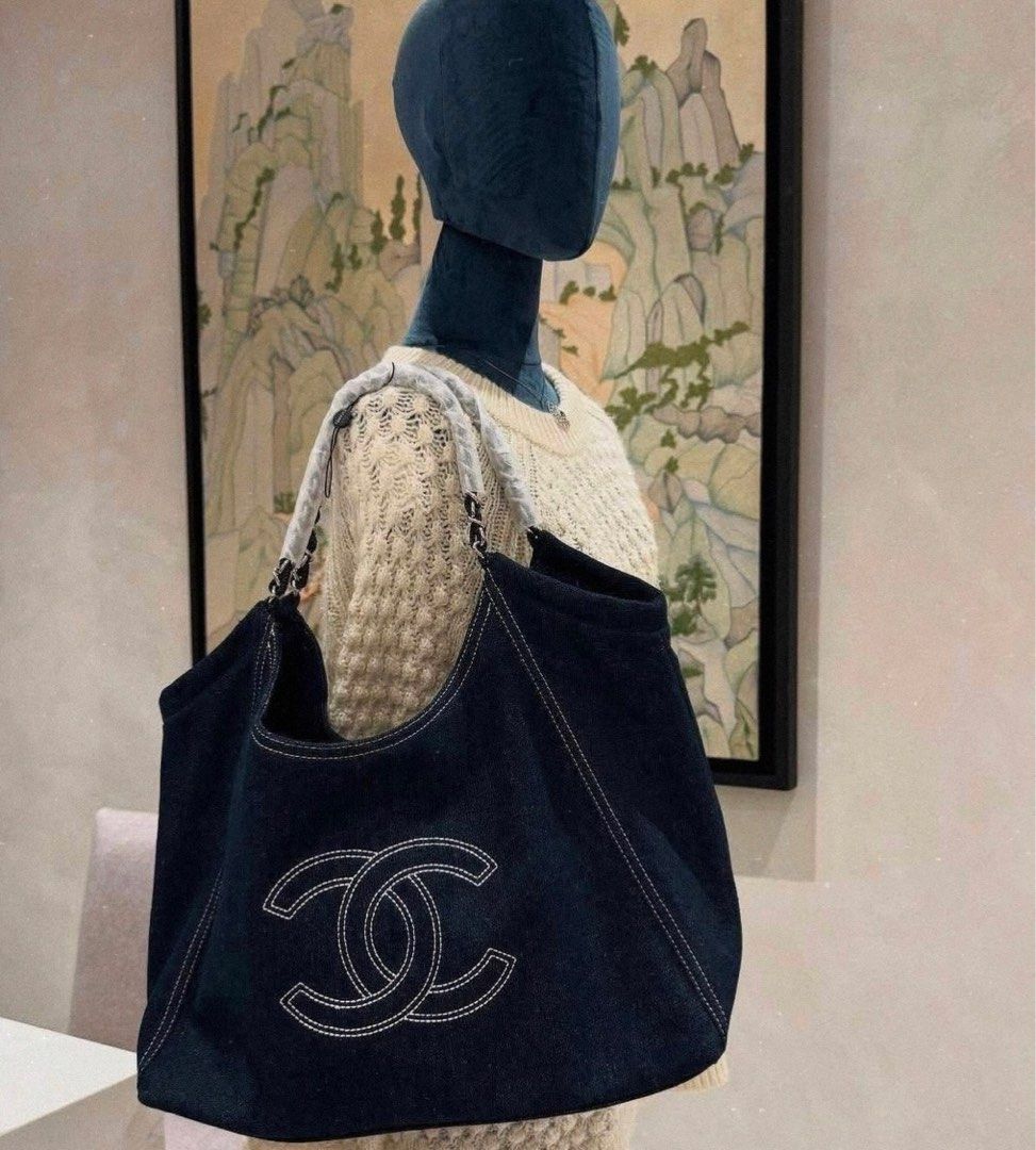 Chanel vip gift denim bag (Category: Luxury Bags & Wallets) located in Cavite. Submitted by preloveish (Listing ID 1402156915, Image 2). Description: • ETA | 2 Weeks • Gifts with purchase / VIP Complimentary Gift So pretty best seller 💙.