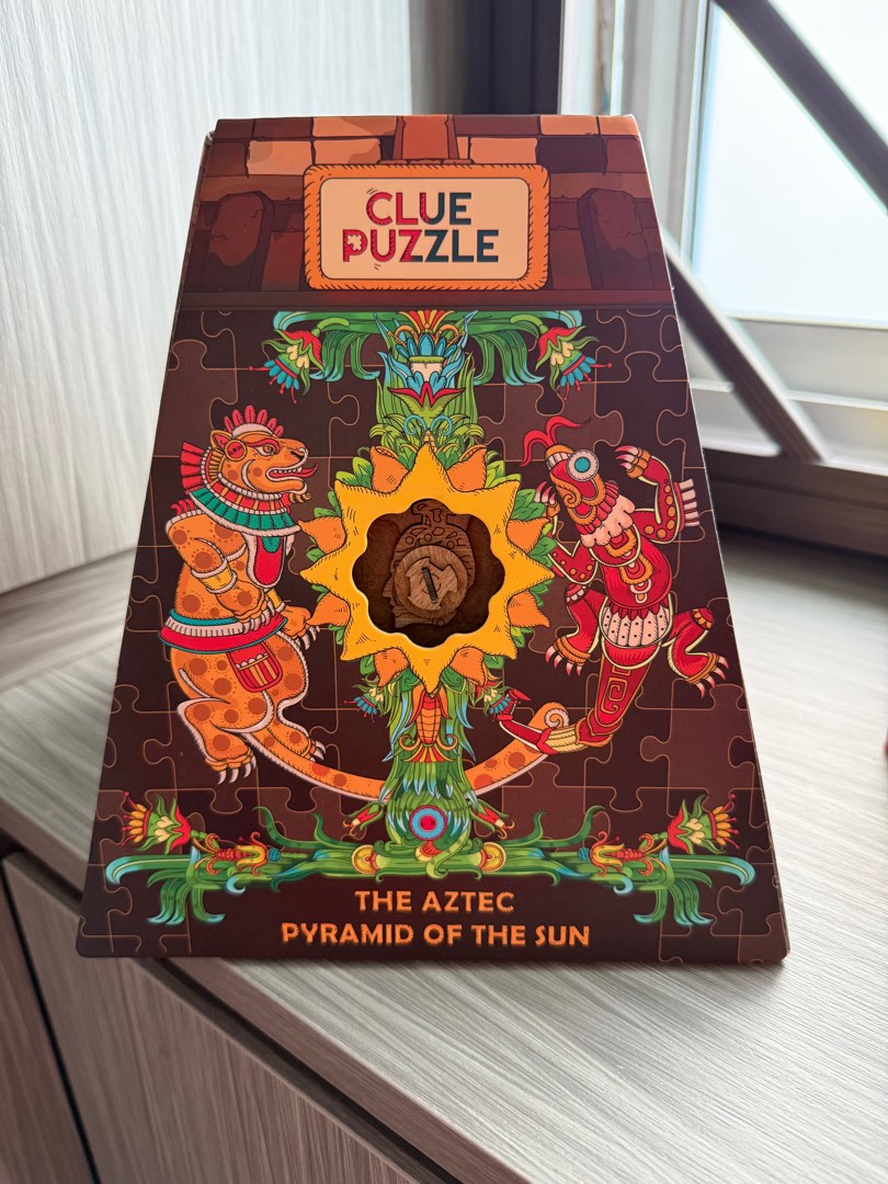 Wooden Puzzle from Idventure : The Aztec Pyramid of the Sun Escape Box ...