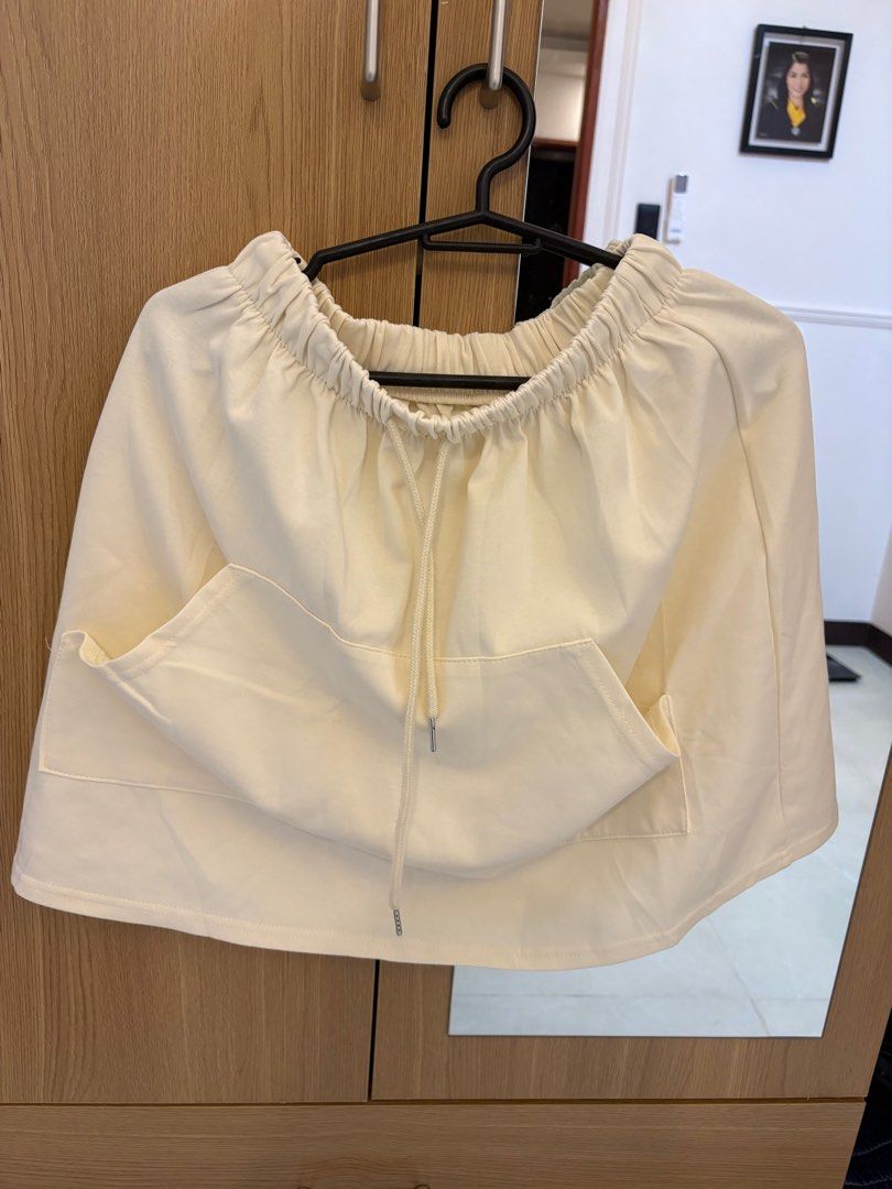 Cream Bow Top and Skirt Set (Category: Sets or Coordinates) located in Lipa City. Submitted by kikayanj (Listing ID 1402113789, Image 3). Description: .