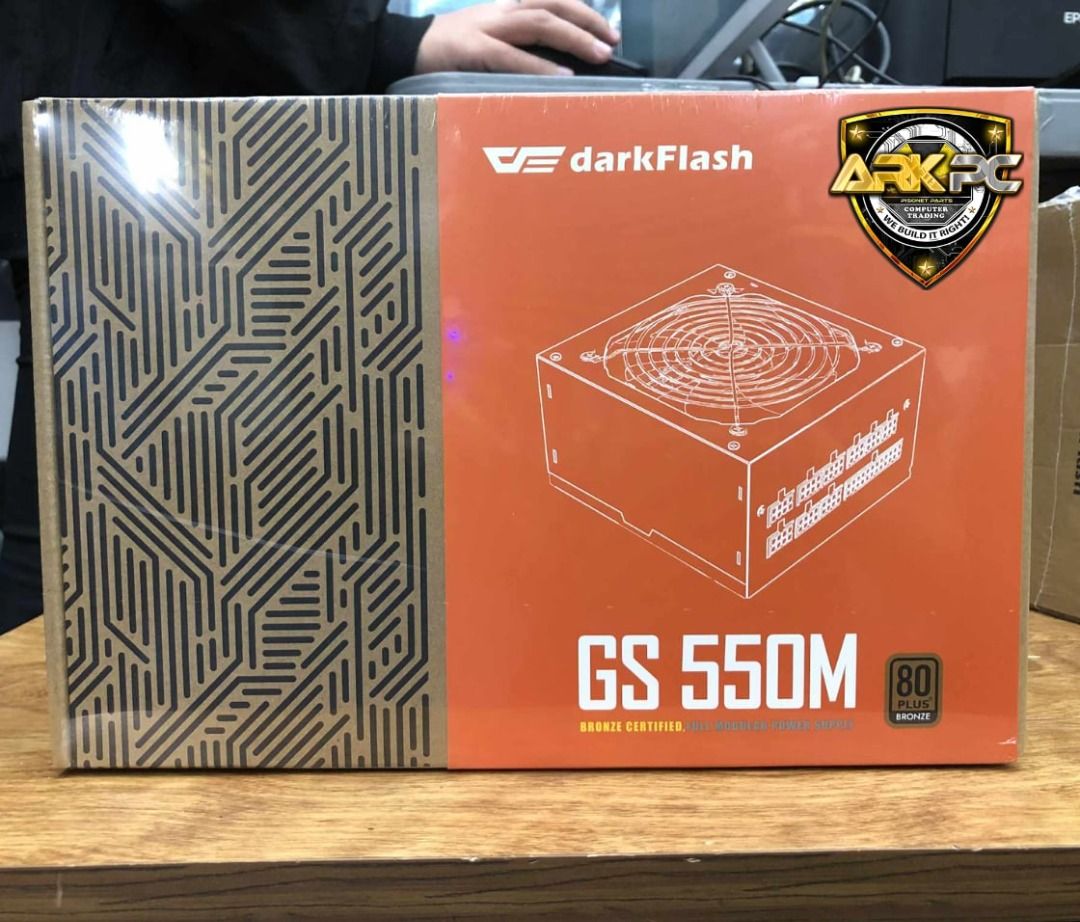 DARKFLASH POWER SUPPLY (Category: Computer Parts) located in Quezon City. Submitted by corrinejil63041 (Listing ID 1402150356, Image 2). Description: 🧡🖤🧡 DARKFLASH POWER SUPPLY 🧡🖤🧡 Darkflash GS550M Bronze Certified Full modular = 2,500each Darkflash GS650M Bronze Certified Full modular = 2,950each 📍 Store Locations: ✅ ARK PC Litex - 14 Litex Road, Commonwealth, QC (beside LBC Litex & Andok’s) ✅ ARK PC Olongapo - 20th St. Corner Caron St., 