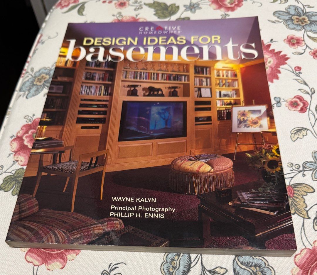 Design Ideas for Basements Interior Design Book, Hobbies & Toys, Books ...