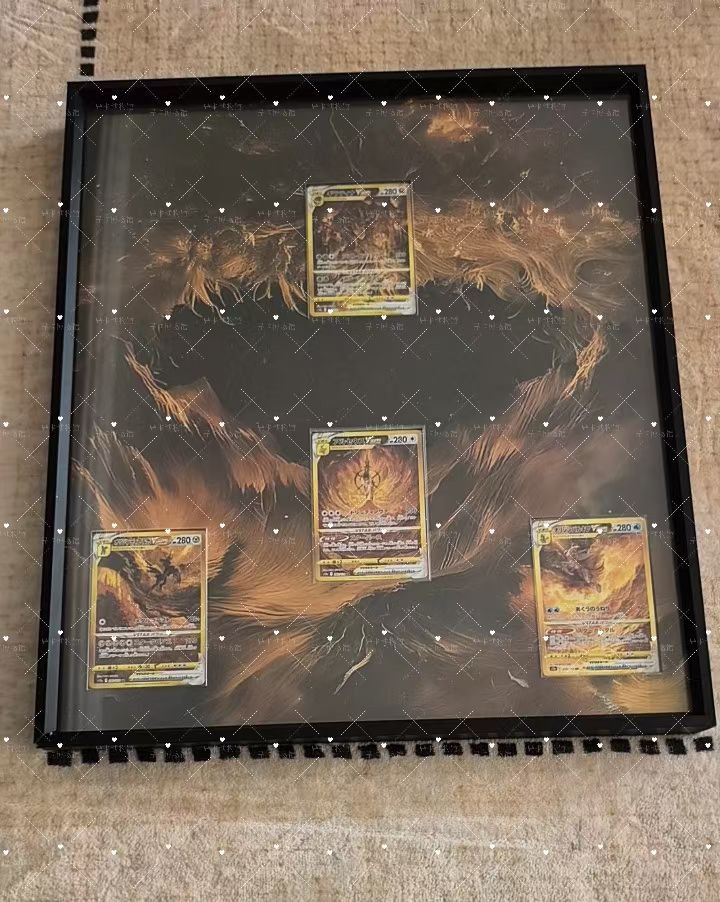 Pokemon PTCG Extended Full Art Frame Customization Service Raw PSA TAG ...