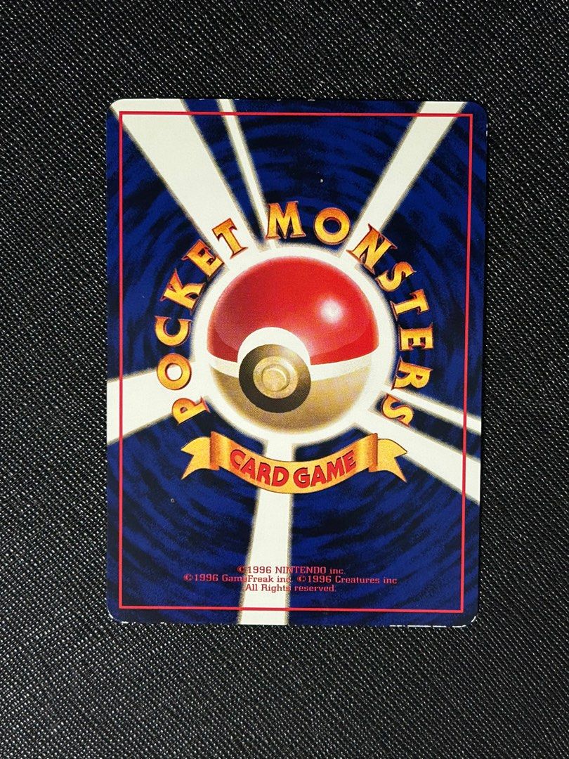 Gastly Vending Series Vintage Old Back Pokemon Card, Hobbies & Toys ...