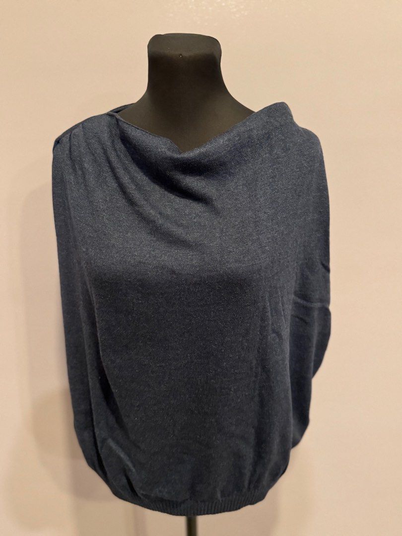 Harlan + Holden Knitted Blouse (Category: Blouses) located in Las Pinas. Submitted by once_loved_store2 (Listing ID 1402256394, Image 1). Description: •Once loved authentic Harlan + Holden knitted blue blouse •XL •No issues •Lightly used.