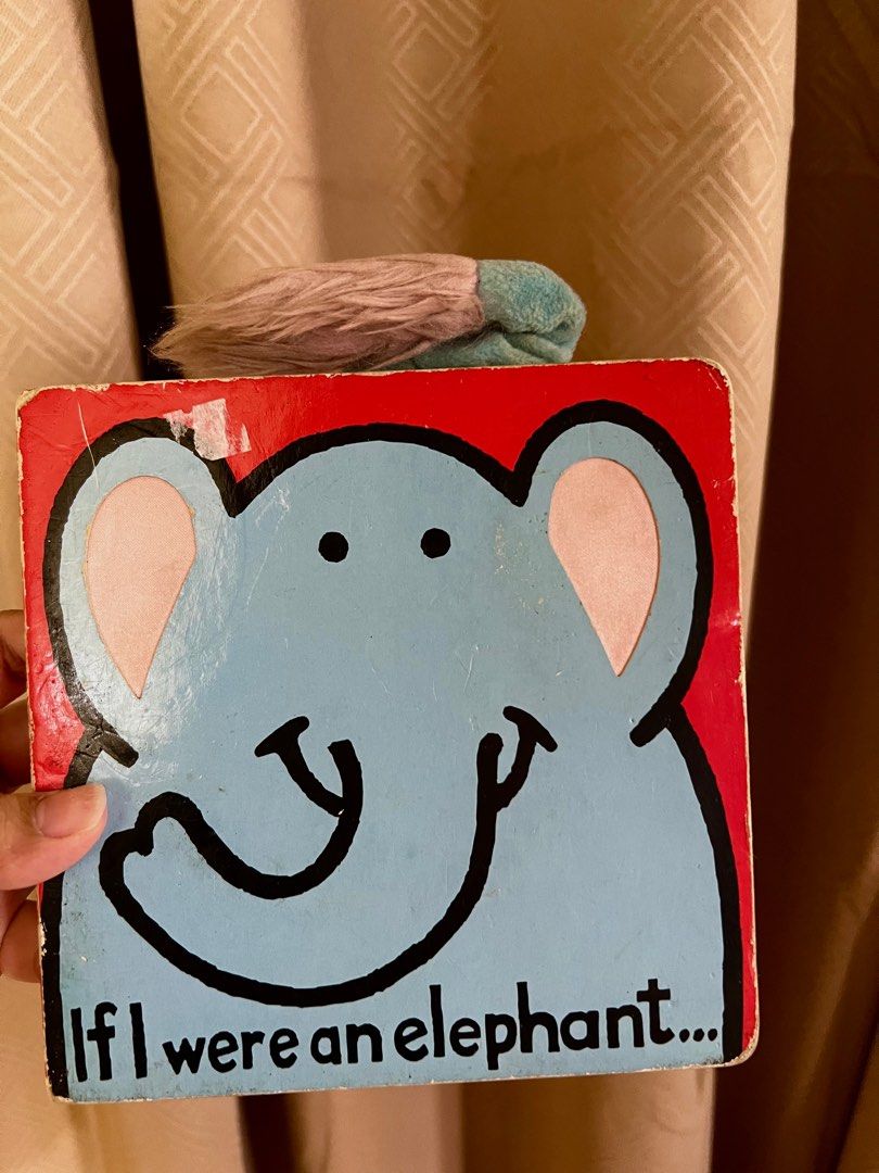 If I Were An Elephant JellycatBook (Category: Children's Books) located in General Mariano Alvarez. Submitted by parisfern (Listing ID 1402264227, Image 1). Description: Jellycat If I Were An Elephant GUC MOP: Gcash, Bank Transfer, Maya MOD: Jnt, Lalamove.