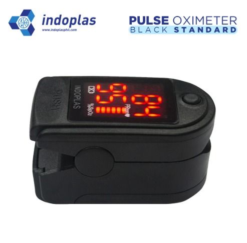 INDOPLAS PULSE OXIMETER-BLACK (BATTERY) (Category: Medical Supplies & Tools) located in Quezon City. Submitted by andrea_dxs (Listing ID 1402188505, Image 1). Description: .