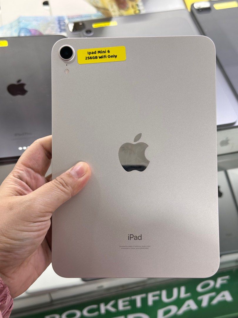iPad Mini 6 256GB WiFi Only No Issue (Category: iPad) located in Pasig City. Submitted by fairgadgetshop (Listing ID 1402145160, Image 1). Description: Buy • Sell • Trade • Swap Legit Seller w/ Physical Store Mabilis Kausap / Pass sa Scammer RFS: Buy and Sell 😊 Installment via Credit Card, GGives, Gcredit, SPaylater with additional interest We accepting Brandnew or Secondhand iPad Mini 6 256GB WiFi Only No Issue Working Truetone/fingerprint No h